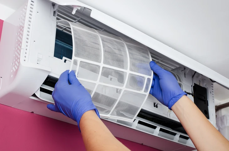 Nettoyage de l'air conditionné