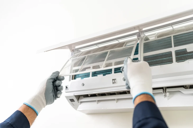 Service de climatisation à l'intérieur